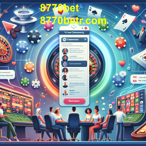 Explorando a Categoria Comunidade no 8770bet