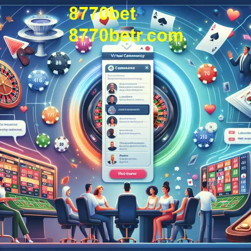 Explorando a Categoria Comunidade no 8770bet